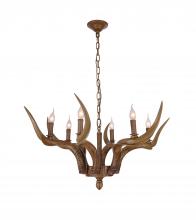 Bethel International Canada YA26C35BR - Antler Pendant Natural Horn