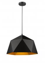 Bethel International Canada YS7702-1PB-BK - Single Pendant Lighting Black