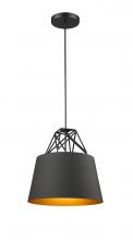 Bethel International Canada YS7703-1PS-BK - Single Pendant Lighting Black