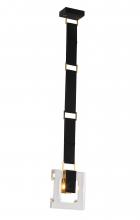 Bethel International Canada ZD01P11B - Pendant Metal & Leather & Crystal