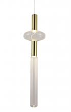 Bethel International Canada ZD07P35G - LED Pendant Metal & Glass
