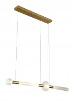 Bethel International Canada ZD11C53G - LED Chandelier Metal & Glass