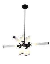 Bethel International Canada ZD26C45CO - LED Chandelier Aluminum & Glass