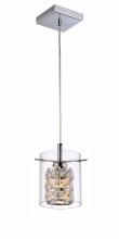 Bethel International Canada ZP48 - Single Pendant Lighting Chrome