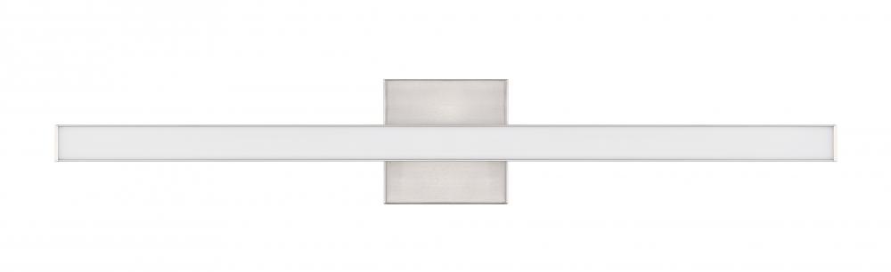 Trim 1 Light 30" LED Vanity in Brushed Polished Nickel