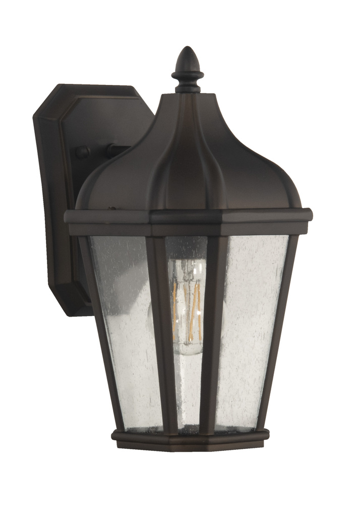 Briarwick 1 Light Small Outdoor Wall Lantern in Dark Coffee
