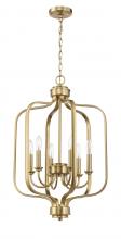 Craftmade 50536-SB - Bolden 6 Light Foyer in Satin Brass