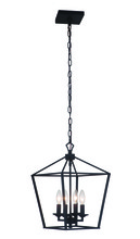 Craftmade 52934-FB - Flynt 4 Light Small Foyer in Flat Black