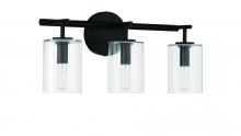 Craftmade 55603-FB - Hailie 3 Light Vanity in Flat Black