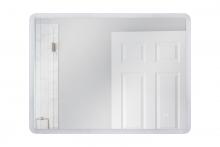 Craftmade MIR4801RT-W3C - 48" x 36" Rectangle Back Lit LED Mirror (Chassis), Defogger & Dimmer, 3000-5000K