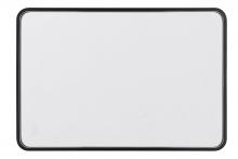 Craftmade MIR2403RRT-FB3C - Monica 24"x 36" Framed Rounded Rectangular Edge Lit LED Mirror, Defogger & Dimmer, 3000-5000