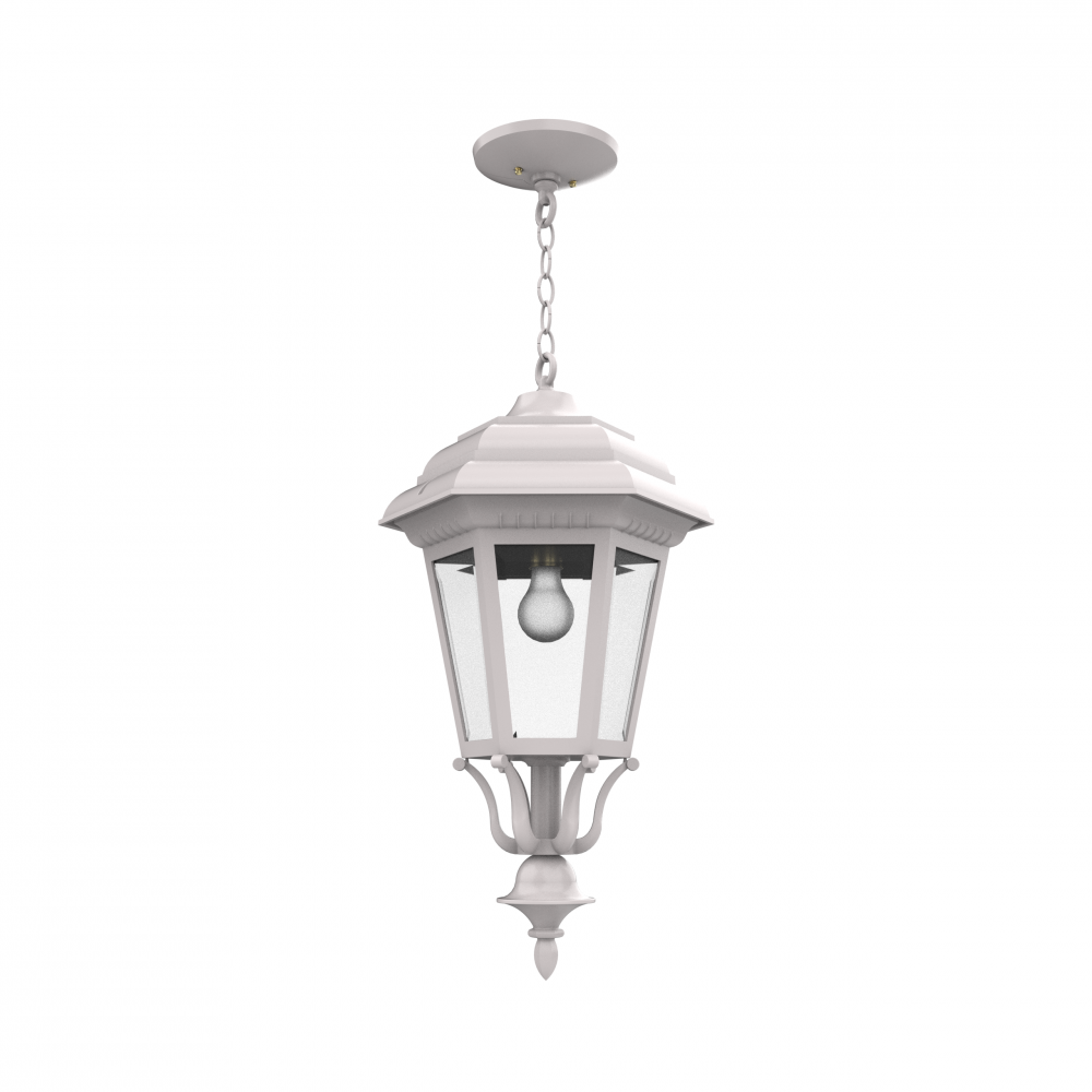 Jamestown - Ceiling mount with chain large closed bottom - 31455