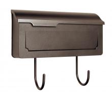 SNOC Canadian 1791-10 - Florence - Horizontal mailbox with hooks - 1791