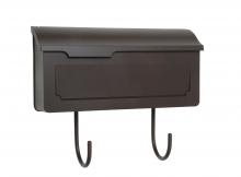 SNOC Canadian 1791-09 - Florence - Horizontal mailbox with hooks - 1791