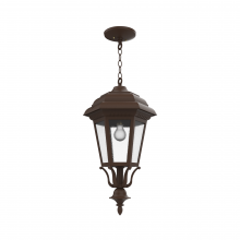 SNOC Canadian 31455-CH06 - Jamestown - Ceiling mount with chain large closed bottom - 31455