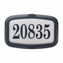 SNOC Canadian 85001BK - Vintage - Address Plaque - 85001