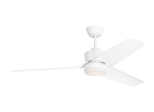 Visual Comfort & Co. Fan Collection 3CGR56RZWD - Colgin 56 LED - Matte White